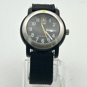 US Army Unisex Black Silver Watch Working
